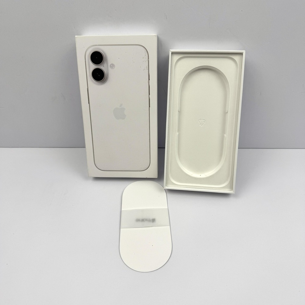 Apple IPhone‎ 17 White 256GB Original Retail Box Only A3258 MG474LL/A Empty